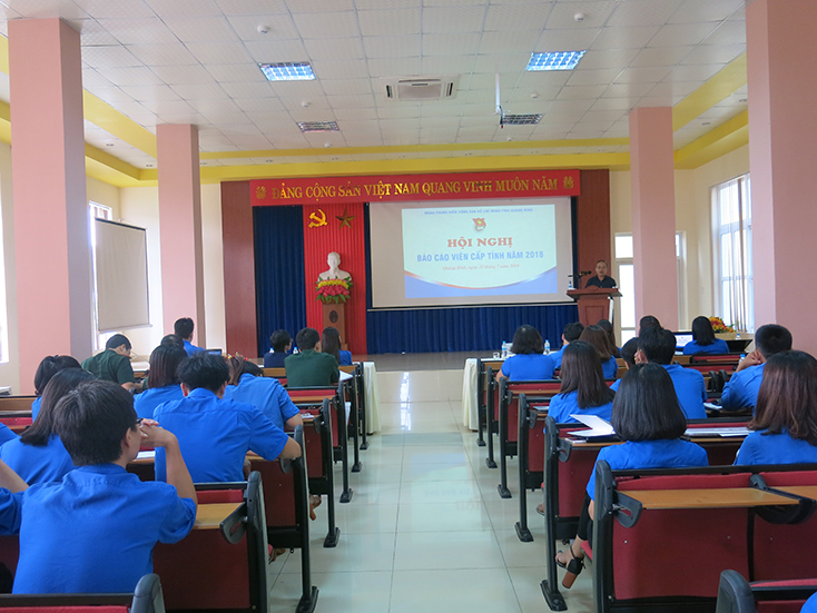 Tỉnh đoàn tổ chức hội nghị báo cáo viên cấp tỉnh