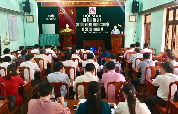 Tập huấn nghiệp vụ quản lý vốn vay ưu đãi