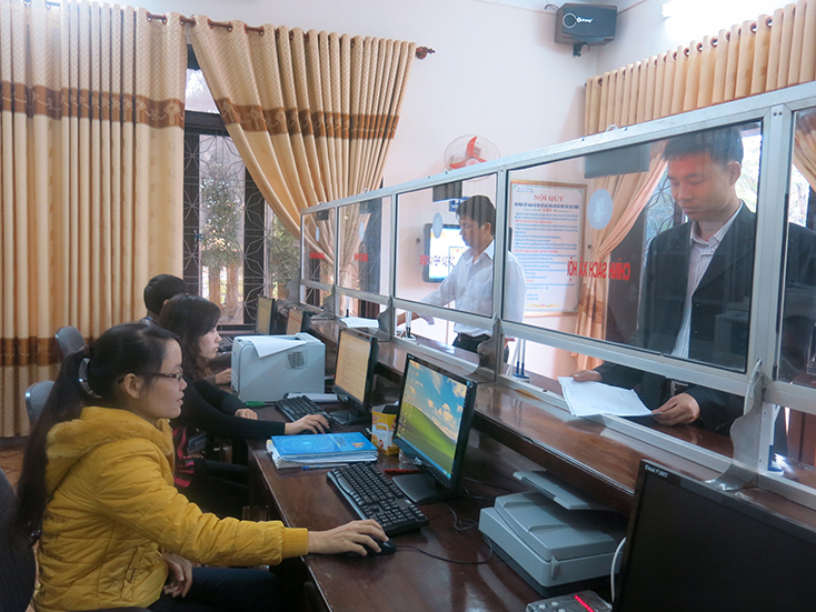 Thực hiện Dự án "Dân chấm điểm M-Score": Điểm sáng Minh Hóa