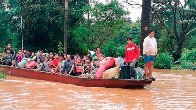 Lào phối hợp Hàn Quốc và Thái Lan điều tra vụ vỡ đập thủy điện