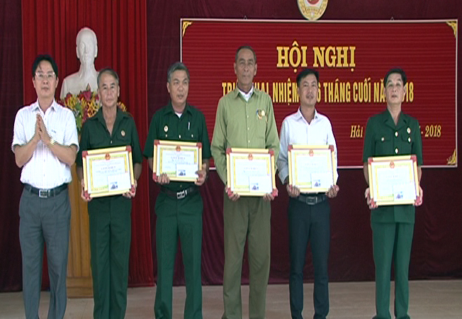 Hội CCB Hải Ninh: Tham gia xây dựng chính trị cơ sở vững mạnh