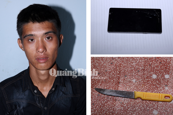 Bắt giữ đối tượng dùng dao uy hiếp cướp tài sản