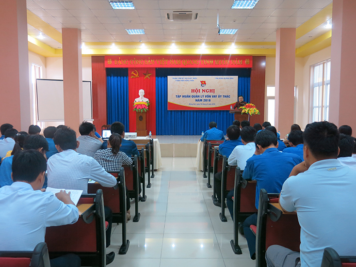 Tập huấn quản lý vốn vay ủy thác cho cán bộ Đoàn