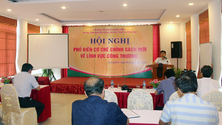 Phổ biến cơ chế chính sách mới về lĩnh vực Công thương