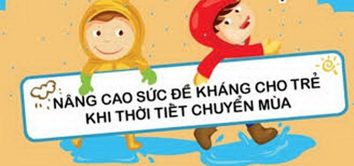 Ngừa 6 bệnh do virut gây cho trẻ trong mùa thu