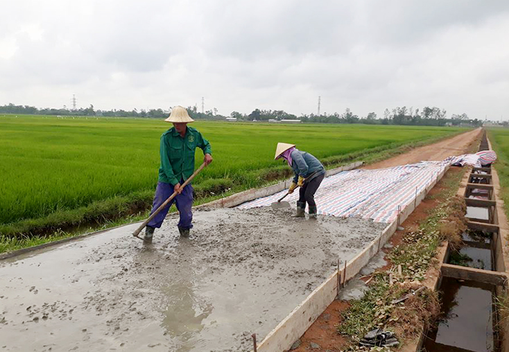 Đảng bộ xã Xuân Thủy: Tập trung lãnh đạo xây dựng nông thôn mới kiểu mẫu
