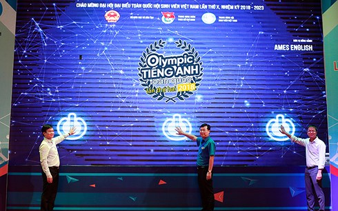 Khai mạc Hội thi Olympic tiếng Anh học sinh, sinh viên toàn quốc 2018