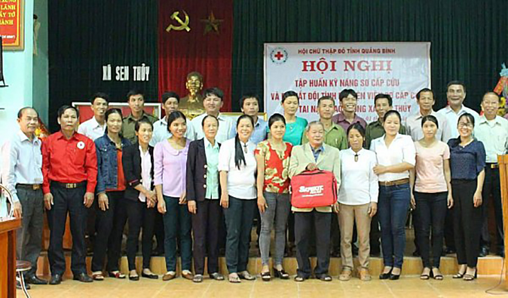 Phát huy hiệu quả mô hình chốt sơ cấp cứu chữ thập đỏ