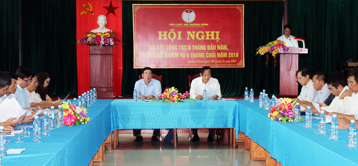Hội luật gia tỉnh: Tăng cường tư vấn pháp luật, trợ giúp pháp lý cho người dân