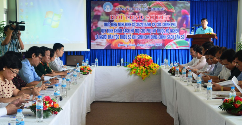 Hội thảo sơ kết thực hiện Nghị định số 39 của Chính phủ
