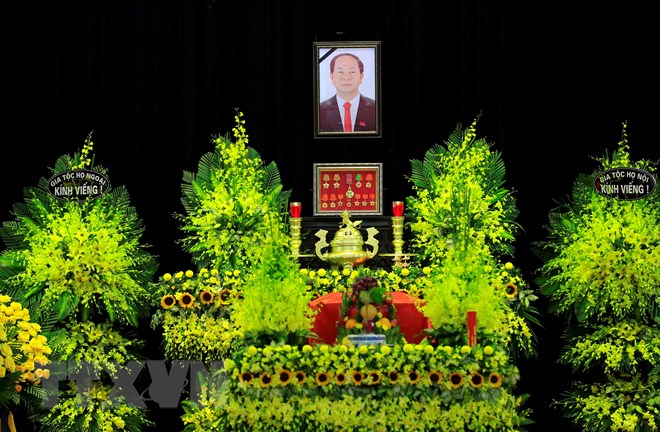 Lễ viếng Chủ tịch nước Trần Đại Quang theo nghi thức Quốc tang