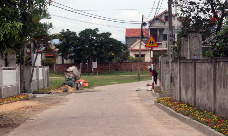 Thực hiện tiêu chí môi trường trong xây dựng nông thôn mới:  Nỗ lực vượt khó