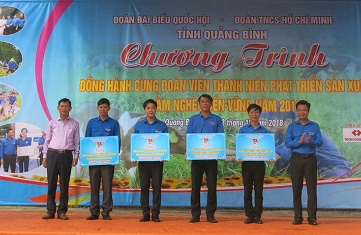 Đồng hành cùng đoàn viên thanh niên phát triển sản xuất, giảm nghèo bền vững