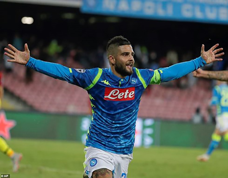 Insigne ghi bàn phút 90, Napoli cho Liverpool nếm mùi thất bại