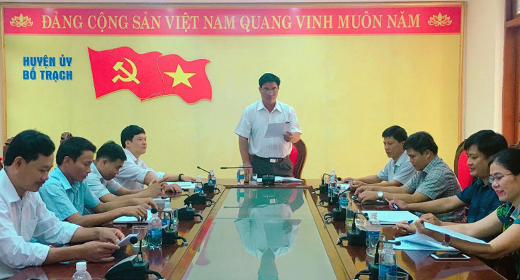 Đảng bộ huyện Bố Trạch:  Nâng cao chất lượng công tác kiểm tra, giám sát