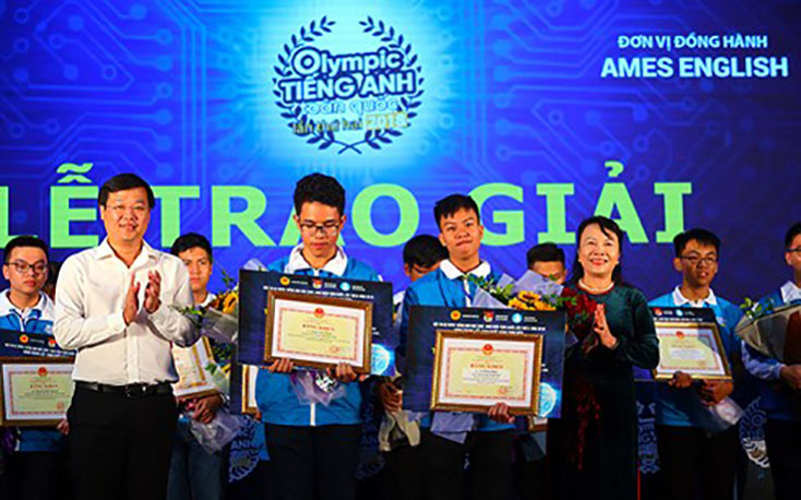 Nam sinh ngành Công an giành giải nhất Olympic tiếng Anh SV toàn quốc