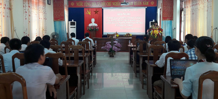 Tập huấn kỹ năng sử dụng phần mềm đăng ký và quản lý hộ tịch