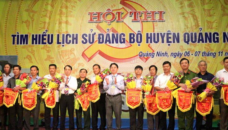 Khai mạc hội thi tìm hiểu lịch sử Đảng bộ huyện Quảng Ninh