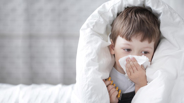 Điều trị cảm ở trẻ em khác với người lớn