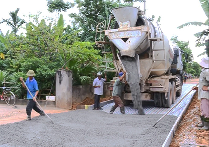 Quảng Trạch:  Tập trung xây dựng cơ sở hạ tầng