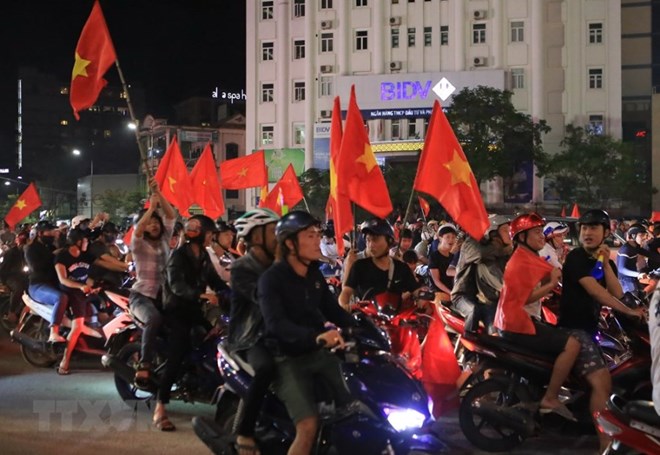 Bảo đảm trật tự, an toàn giao thông hoạt động cổ vũ chung kết AFF Cup