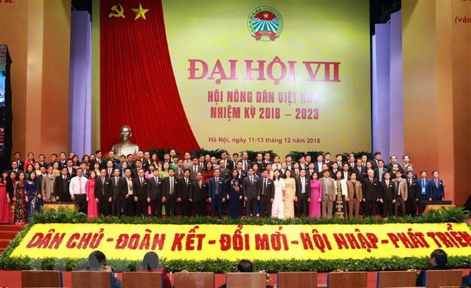 Bế mạc Đại hội Hội Nông dân Việt Nam lần thứ VII, nhiệm kỳ 2018-2023