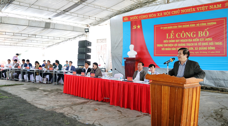 Công bố quy hoạch điều chỉnh, giới thiệu công nghệ Nhà máy nhiệt điện Quảng Trạch