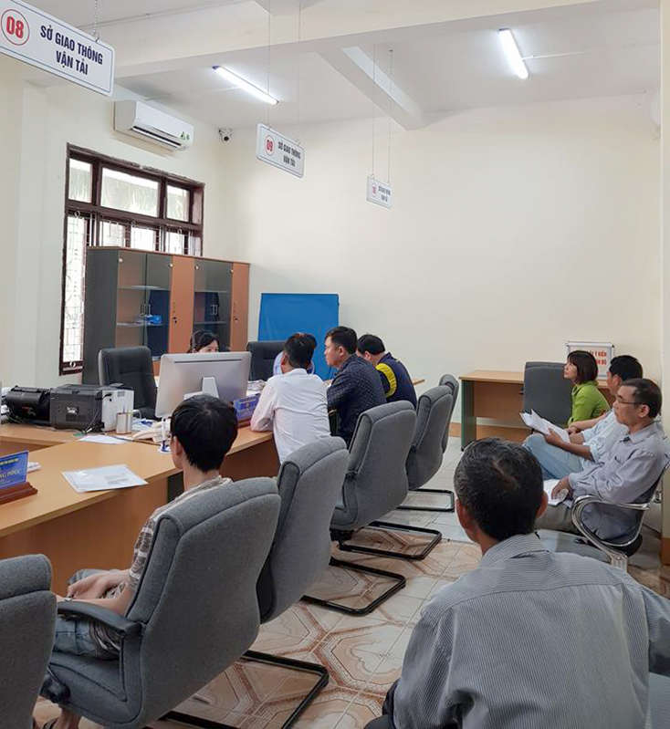 Có 12 sở, ngành đưa gần 100% TTHC vào giải quyết tại Trung tâm Hành chính công