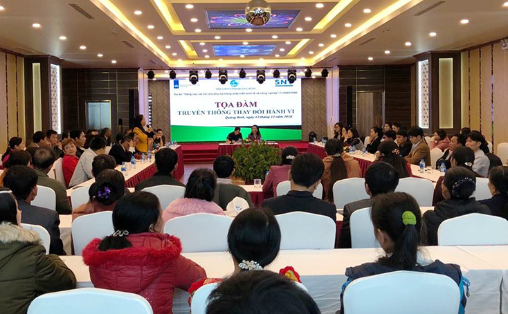 Tọa đàm "Truyền thông thay đổi hành vi", thúc đẩy bình đẳng giới trong phát triển kinh tế và nông nghiệp