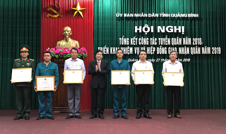 Năm 2019, toàn tỉnh sẽ có 1.085 công dân tham gia nhập ngũ và thực hiện nghĩa vụ