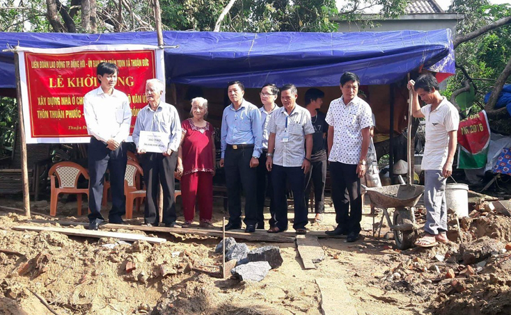 TP. Đồng Hới: Hoàn thành 17 nhà ở cho hộ nghèo