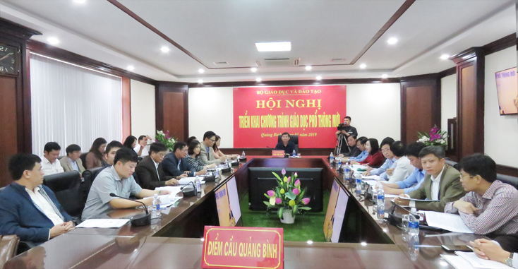 Bộ Giáo dục-Đào tạo: Triển khai chương trình giáo dục phổ thông mới