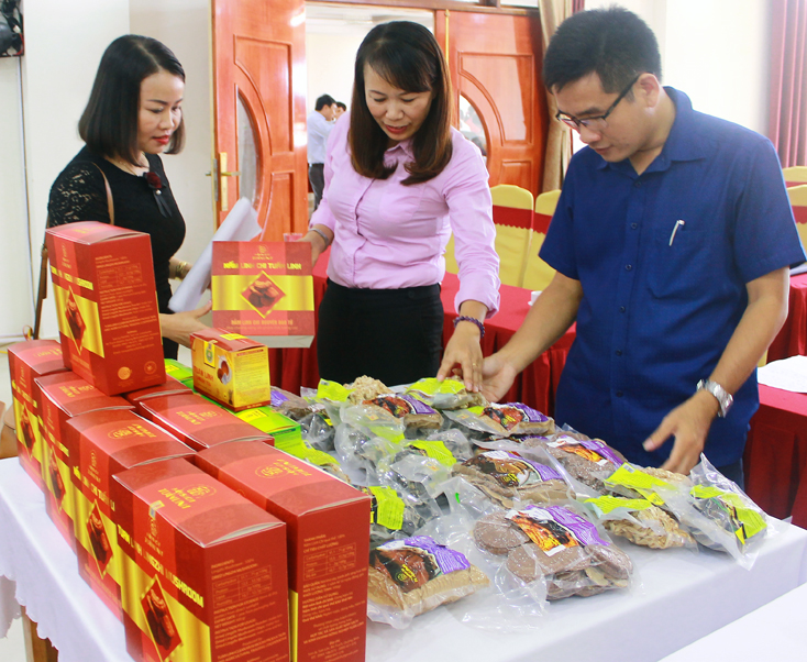 Công nhận HTX Tuấn Linh là doanh nghiệp đầu mối bao tiêu sản phẩm nấm linh chi, nấm mộc nhĩ