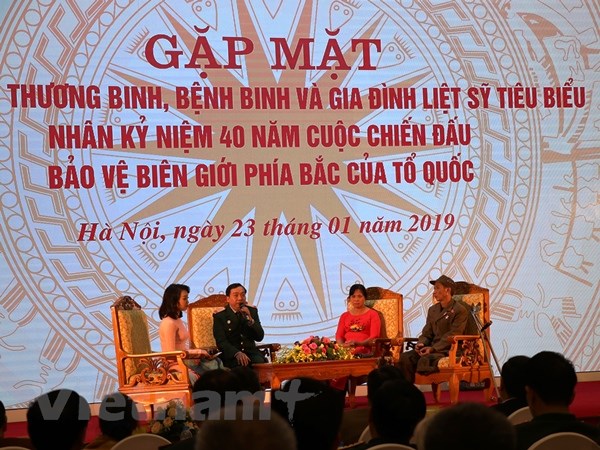 Gặp mặt 283 người có công trong cuộc chiến bảo vệ biên giới phía Bắc