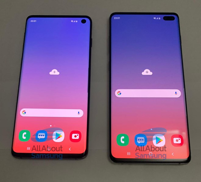 Samsung Galaxy S10 và S10 Plus "hiện nguyên hình" trong ảnh rò rỉ mới
