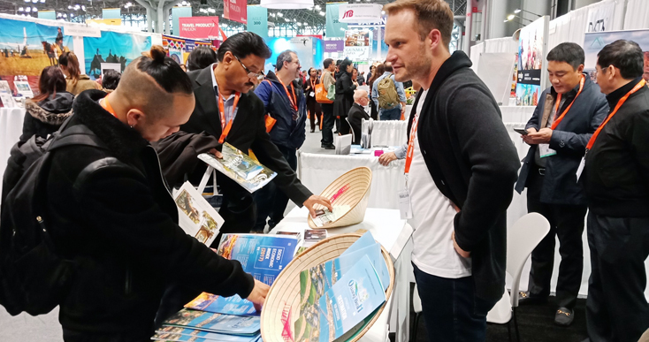 Quảng bá du lịch Quảng Bình tại hội chợ du lịch New York Times Travel show