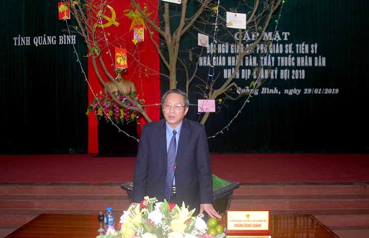 Ban Thường vụ Tỉnh ủy: Gặp mặt đội ngũ trí thức, cán bộ khoa học