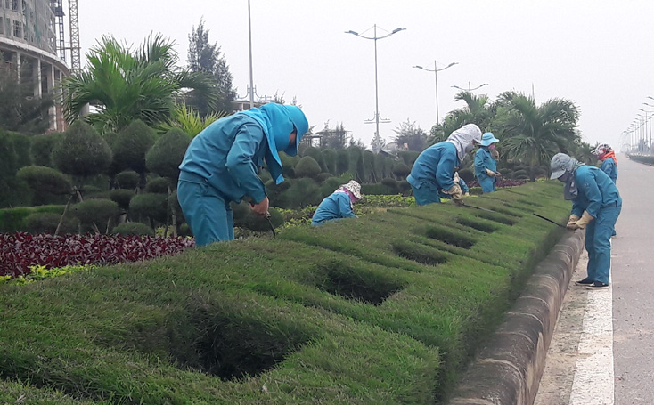 Chỉnh trang đô thị đón Tết
