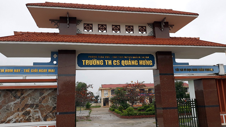 Phát hiện nhiều sai phạm trong quản lý tài chính tại Trường THCS Quảng Hưng