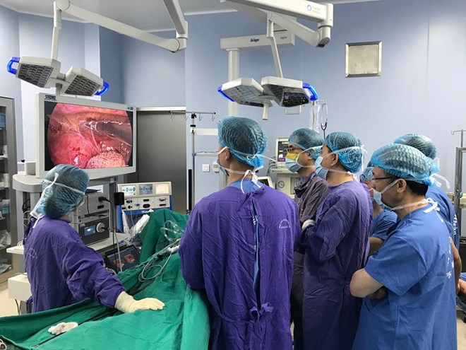 Phẫu thuật thành công bệnh nhân ung thư thực quản theo phương pháp mới