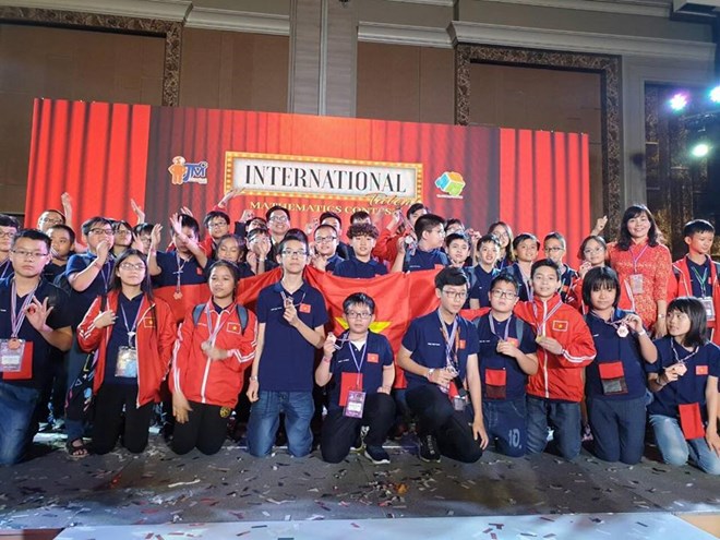 Hà Nội đạt giải cao tại cuộc thi Tìm kiếm tài năng Toán học quốc tế