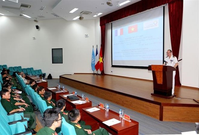 Đội Công binh Việt Nam chuẩn bị tham gia gìn giữ hòa bình LHQ
