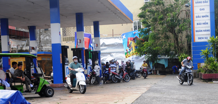 Đảm bảo cung ứng xăng dầu phục vụ nhu cầu của người dân