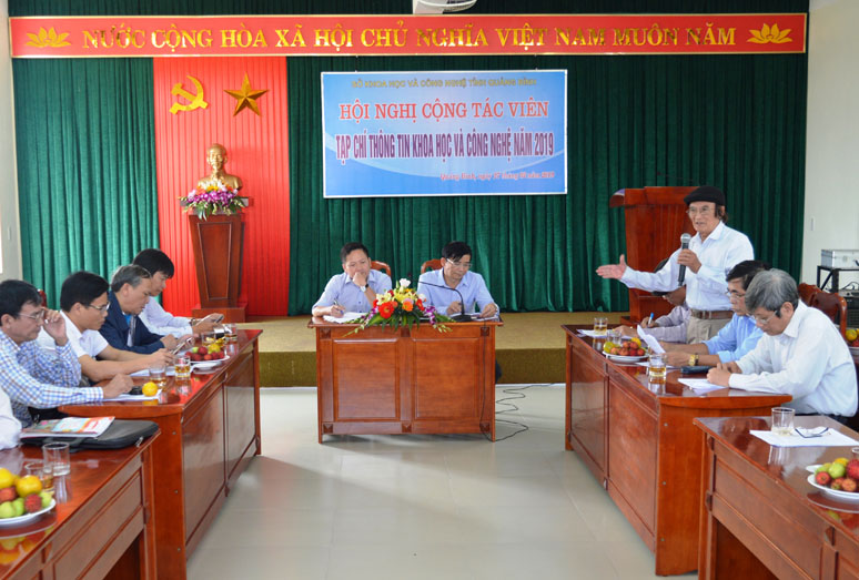 Tạp chí thông tin Khoa học và Công nghệ tổ chức hội nghị cộng tác viên