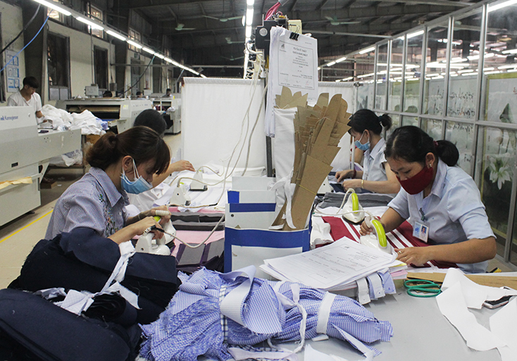 Chăm lo, bảo vệ quyền lợi nữ công nhân lao động