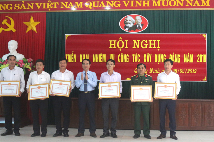 Đảng bộ huyện Quảng Ninh đẩy mạnh công tác xây dựng Đảng