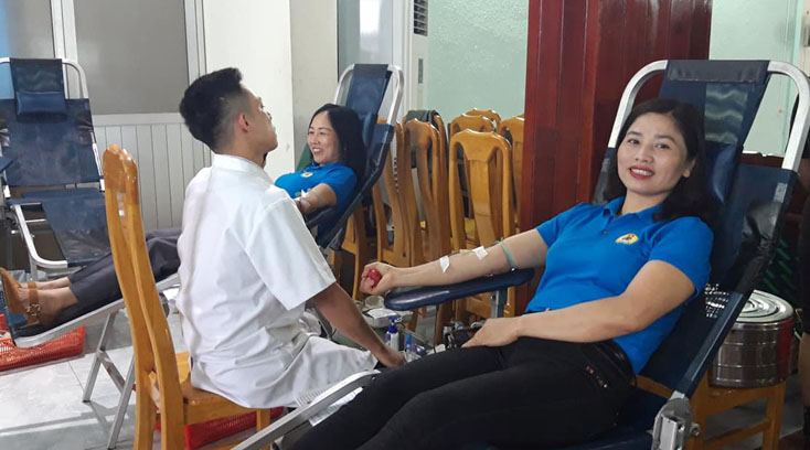 Tuyên Hóa: Tổ chức hiến máu tình nguyện đợt I-2019
