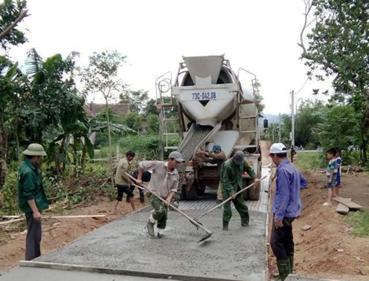 Tăng tốc về đích nông thôn mới