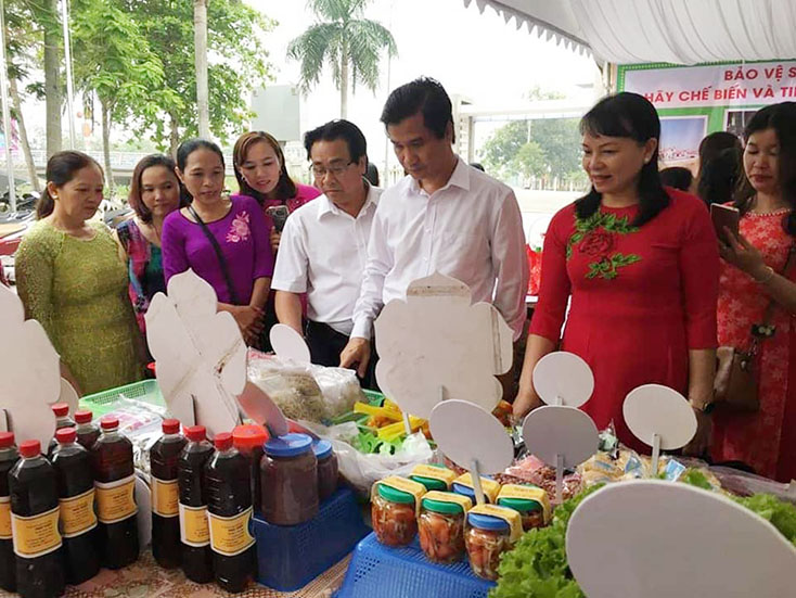 Ngày hội "Phụ nữ sáng tạo-khởi nghiệp" năm 2019