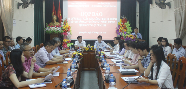 Đẩy mạnh tuyên truyền phòng, chống bệnh dịch tả lợn châu Phi và xây dựng thủy lợi Rào Nan